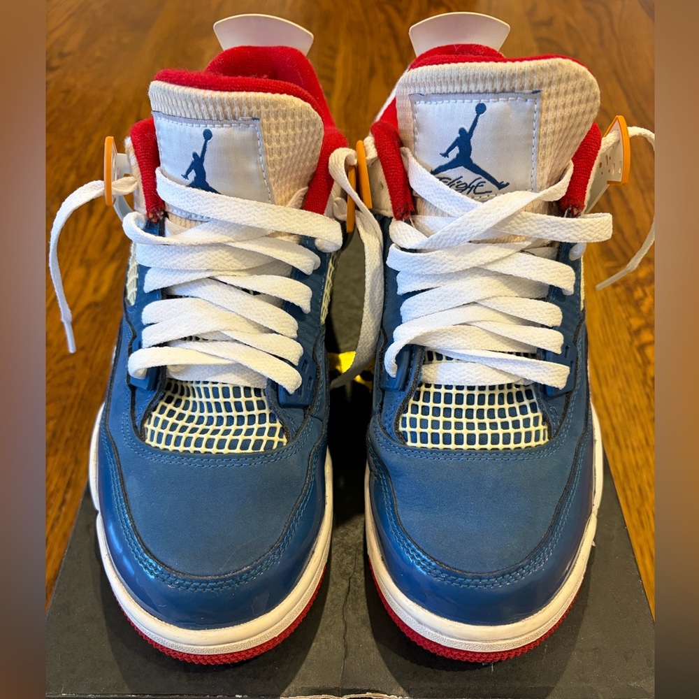 Jordan 4 Retro Messy Room Nike Youth Basketball Sneakers